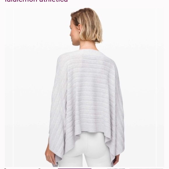 Lululemon Forward Flow Poncho
Heathered Core Ultra Light Grey (Second Release) - Picture 9 of 10